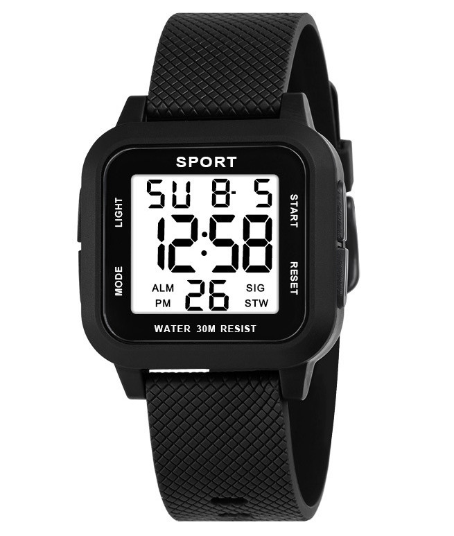 Men Waterproof Digital Sports Watch Military Tactical LED Backlight Wristwatch