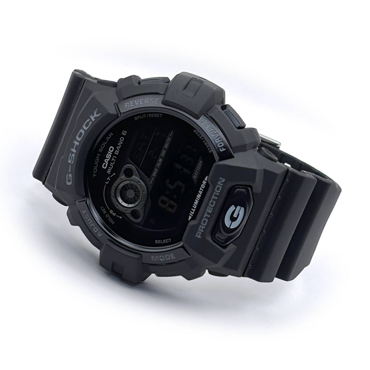 CASIO G SHOCK radio solar GW 8900A 1JF all black men’s wristwatch