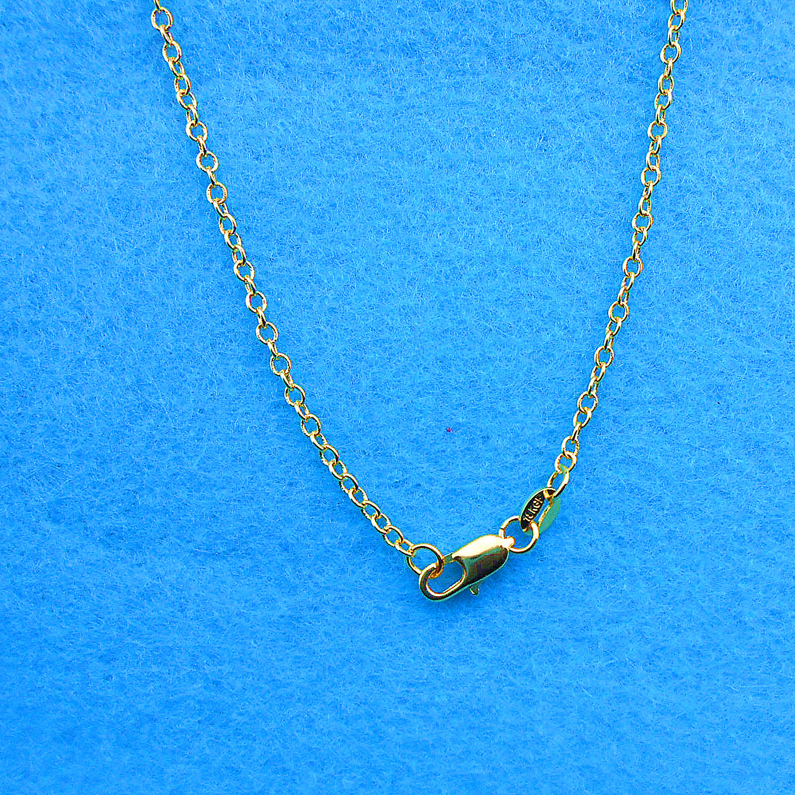 1P Wholesale 16-18-20-22-24-26-28-30″18K Yellow GOLD Filled Rolo CHAIN NECKLACE