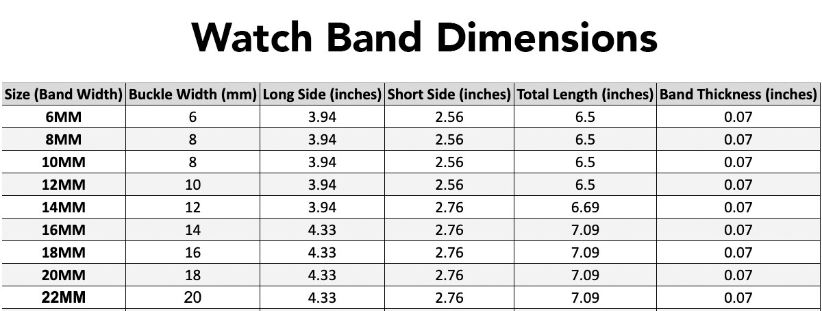 Bandini Leather Watch Band Mens/Womens 12mm 14mm 16mm 18mm 20 22mm, Many Colors