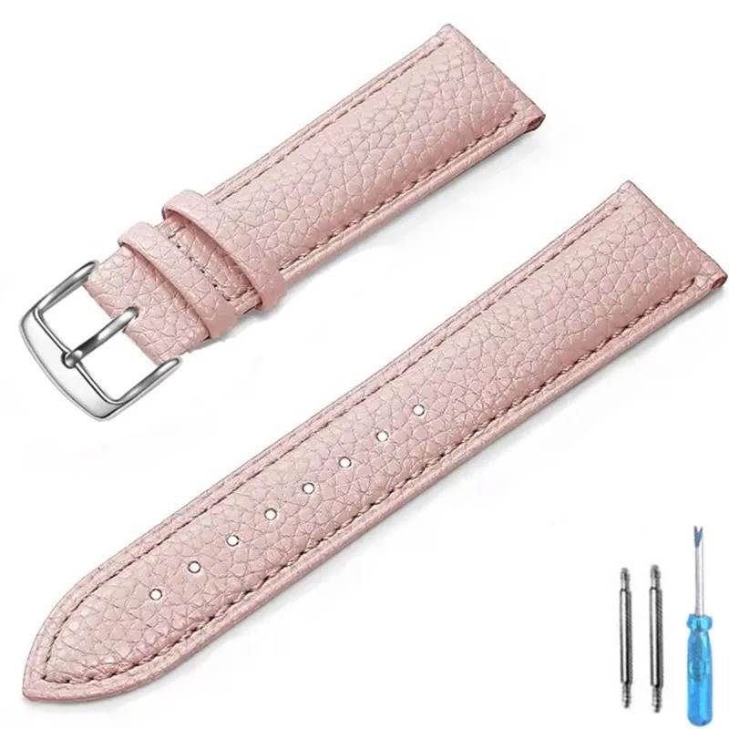 Genuine Leather Watch Band 12mm 14mm 16mm 18mm 20mm 22mm Watch Strap for Man Wom