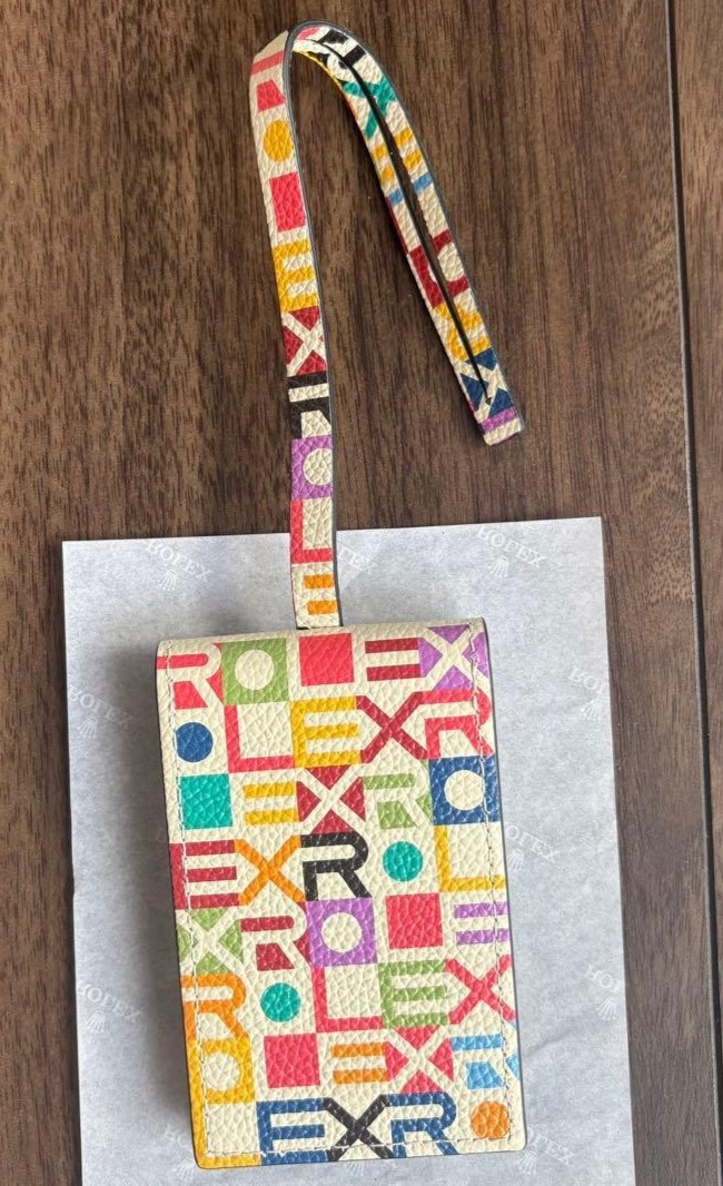 ROLEX Luggage Tag 100th Anniversary Event Limited Novelty Multicolor NEW