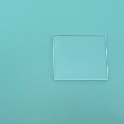 Rectangle Watch Crystal Mineral Glass Polished Edges 0.8mm to 1.0mm Thickness