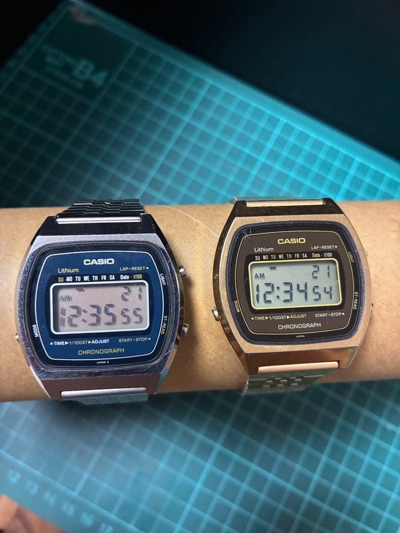 CASIO Digital Wristwatch Vintage Cheap Casio 140 S830 Working