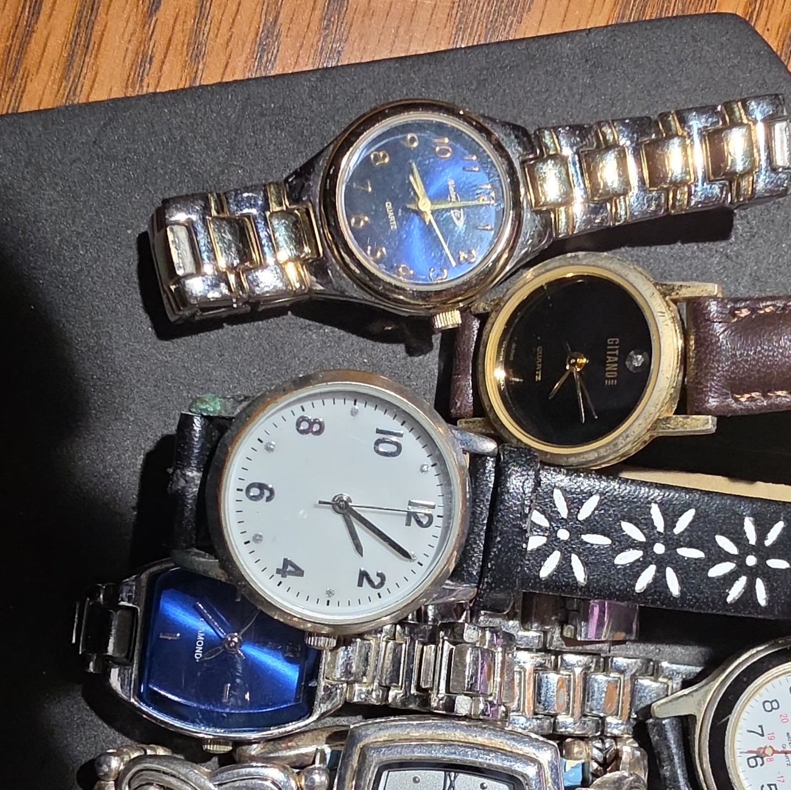 Gitano Mixed Lot of Assorted Unisex Adults Wristwatches Various Styles & Bands