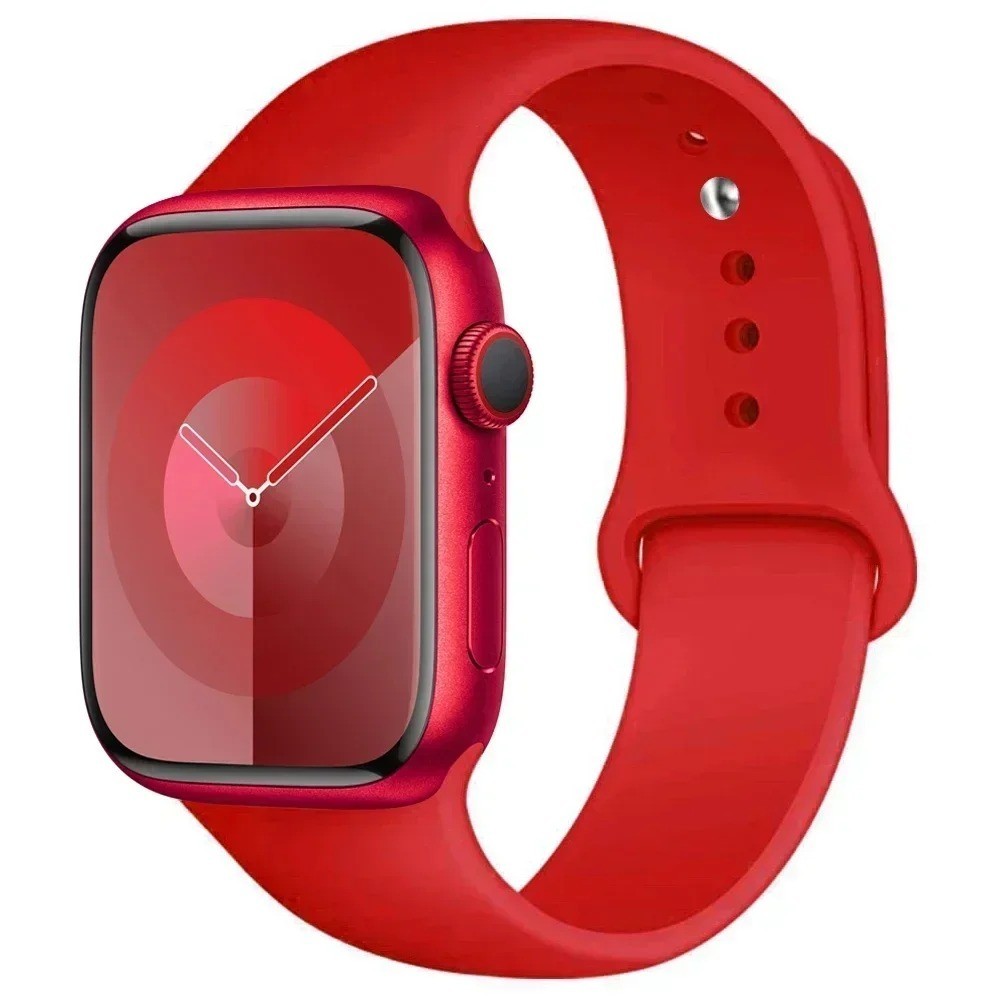 For Apple Watch Silicone Band Strap Series SE 1 2 3 4 5 6 7 Sports 38/40/42/44mm
