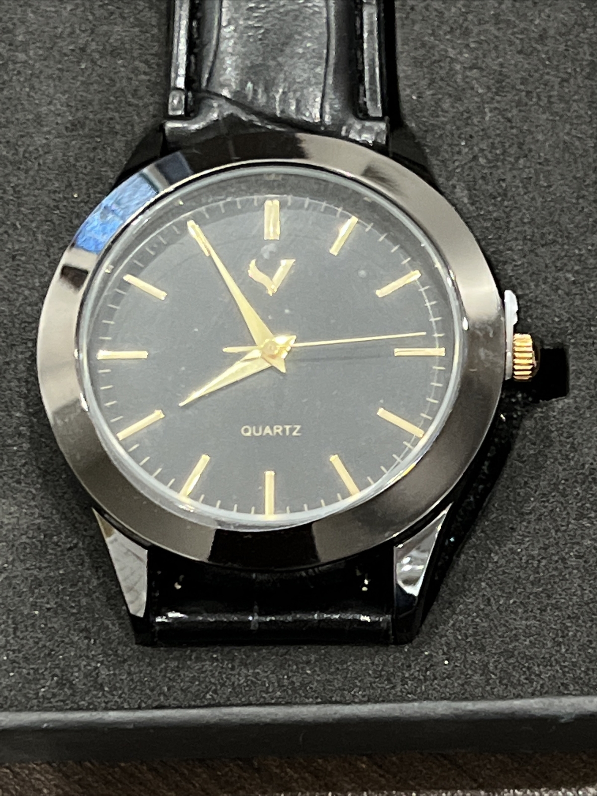 Luxury Men’s Quartz Watch Stainless Steel Analog Business As Pictures