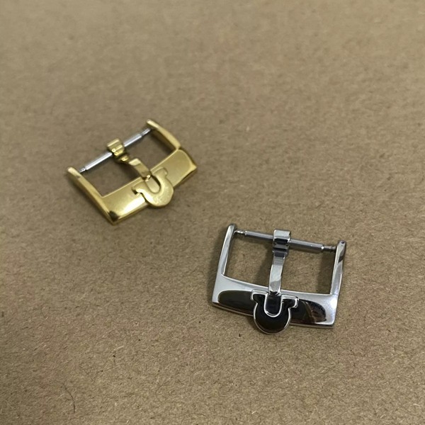 New 14mm 16mm 18mm 20mm Stainless Steel Watch Strap Buckle For Omega Silver