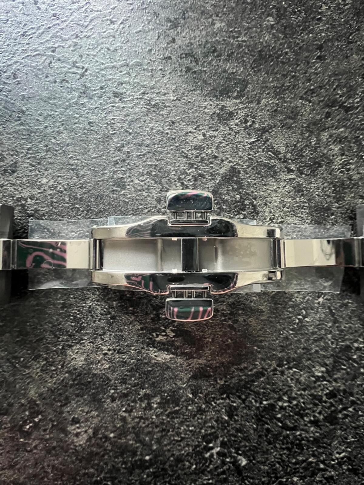 24mm Stainless Steel Metal Watch Bracelet For Vacheron Constantin Overseas