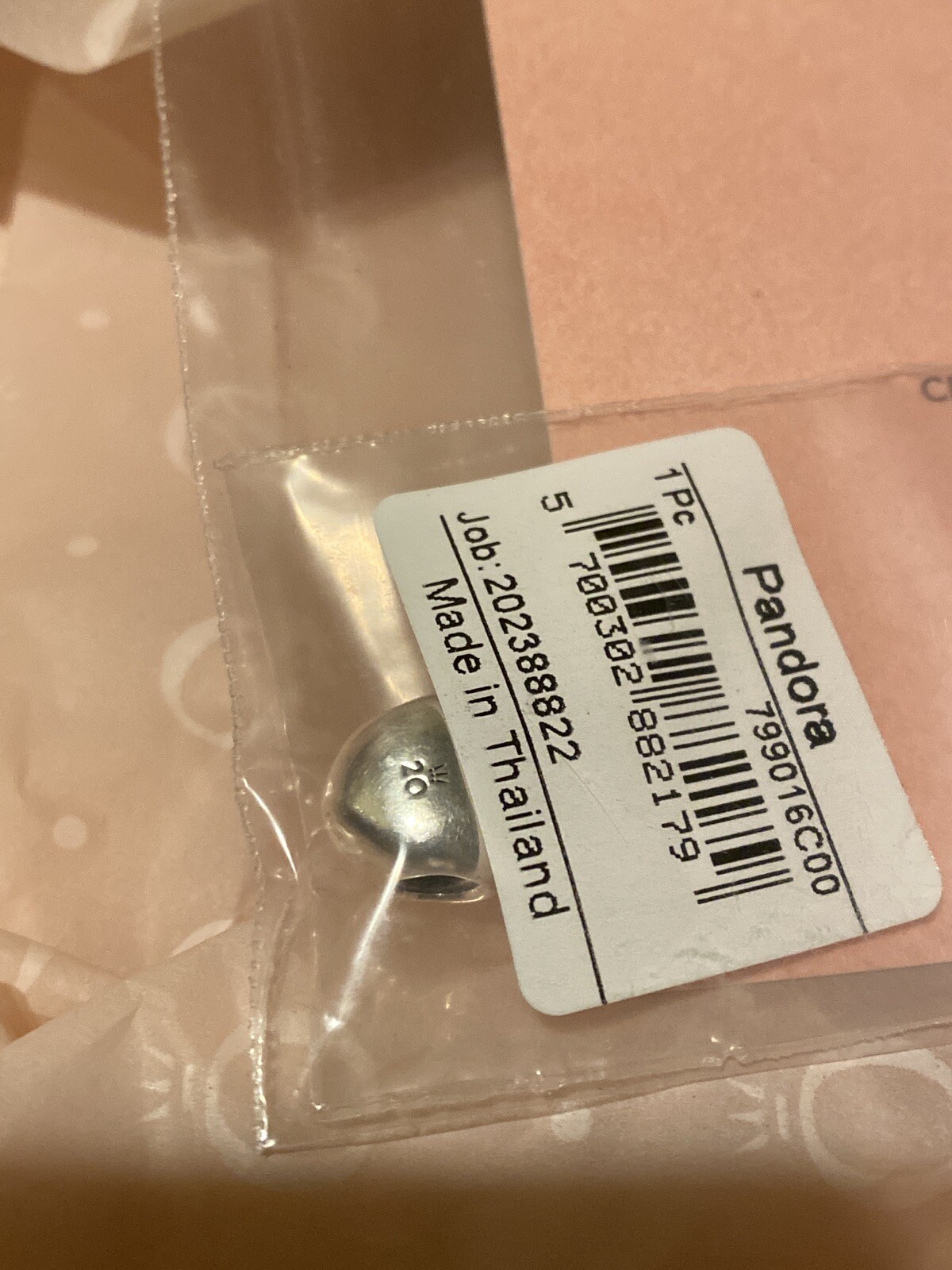 ❤️Pandora 2020 Limited Edition❤️ 20th Anniversary April Heart Charm Ships NOW‼️
