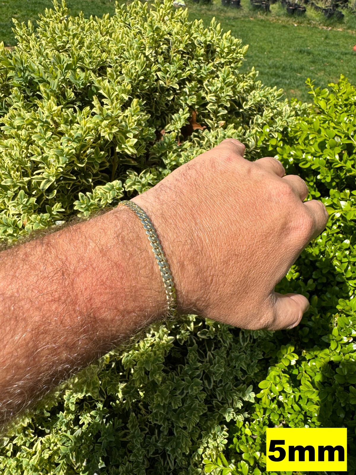 HANDMADE Tight Link Solid 10k Gold Miami Cuban Link Chain Or Bracelet Necklace
