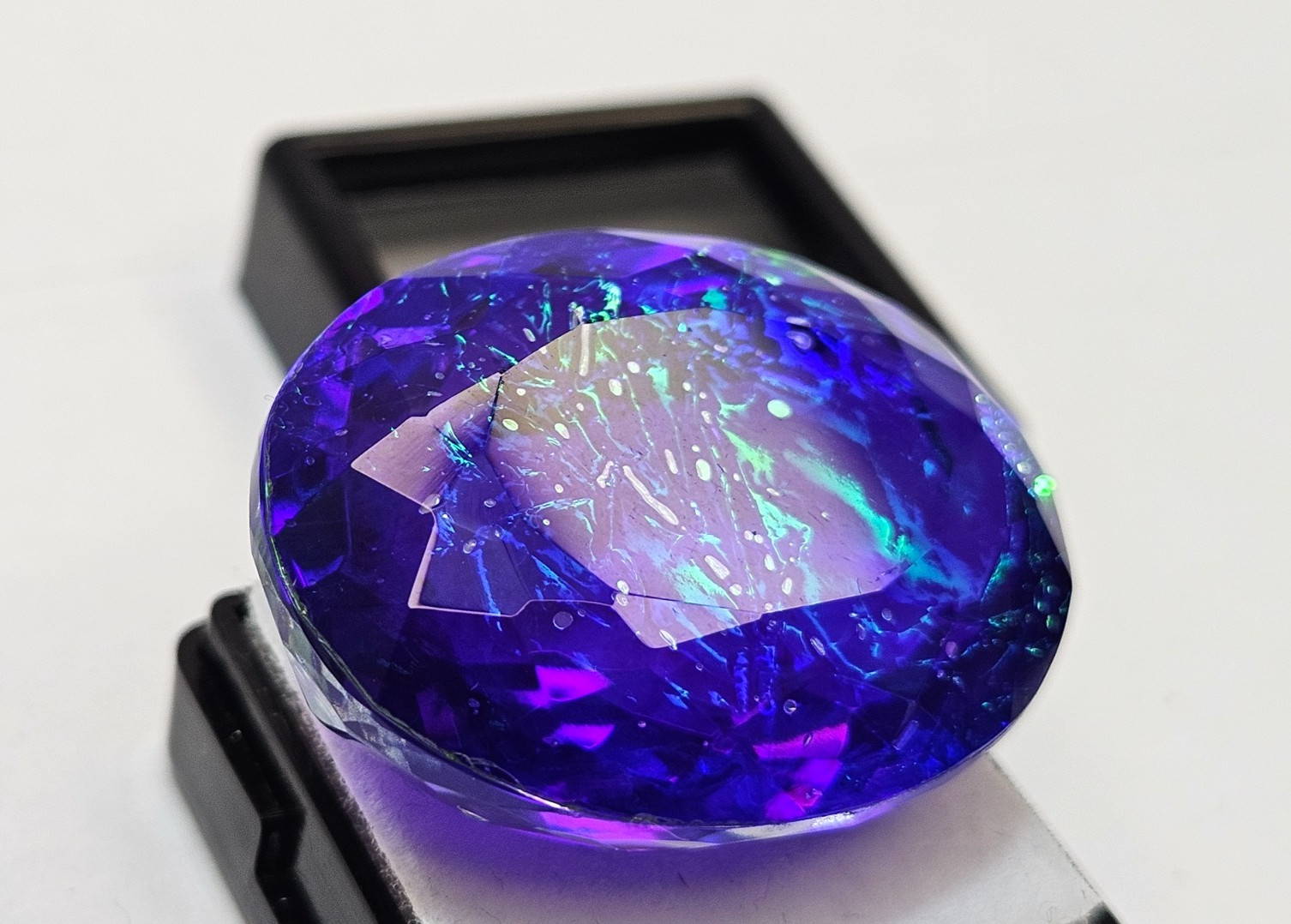 Monarch Fire Opal Oval Cut Natural 84-85 Ct EGL Certified Loose Gemstone FR-468