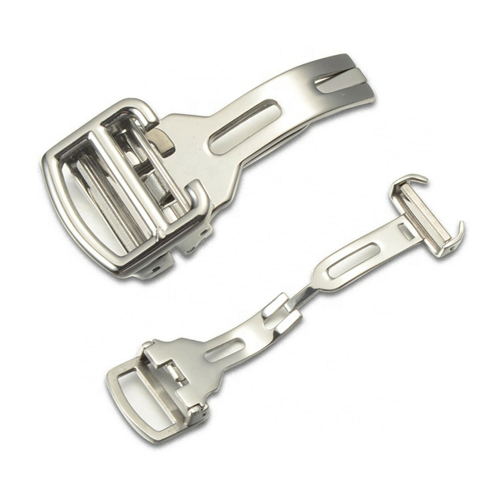 16mm 18mm 20mm Steel Deployment Buckle Watch Band Strap Clasp Buckle for Cartier