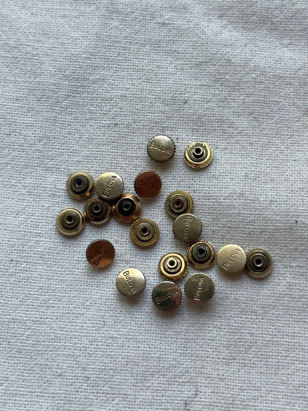 Multi lot – 1 piece vintage Gold filled 4.5mm crown for Bulova watch