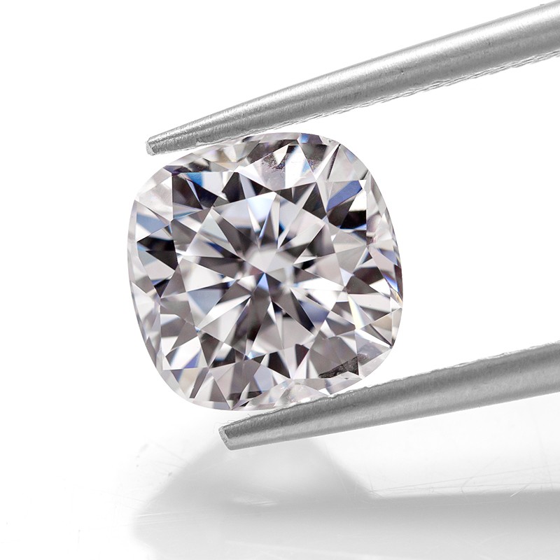 0.5-3ct Eight Colors Cushion Cut Moissanite Loose For Ring Pendant inlay GRA
