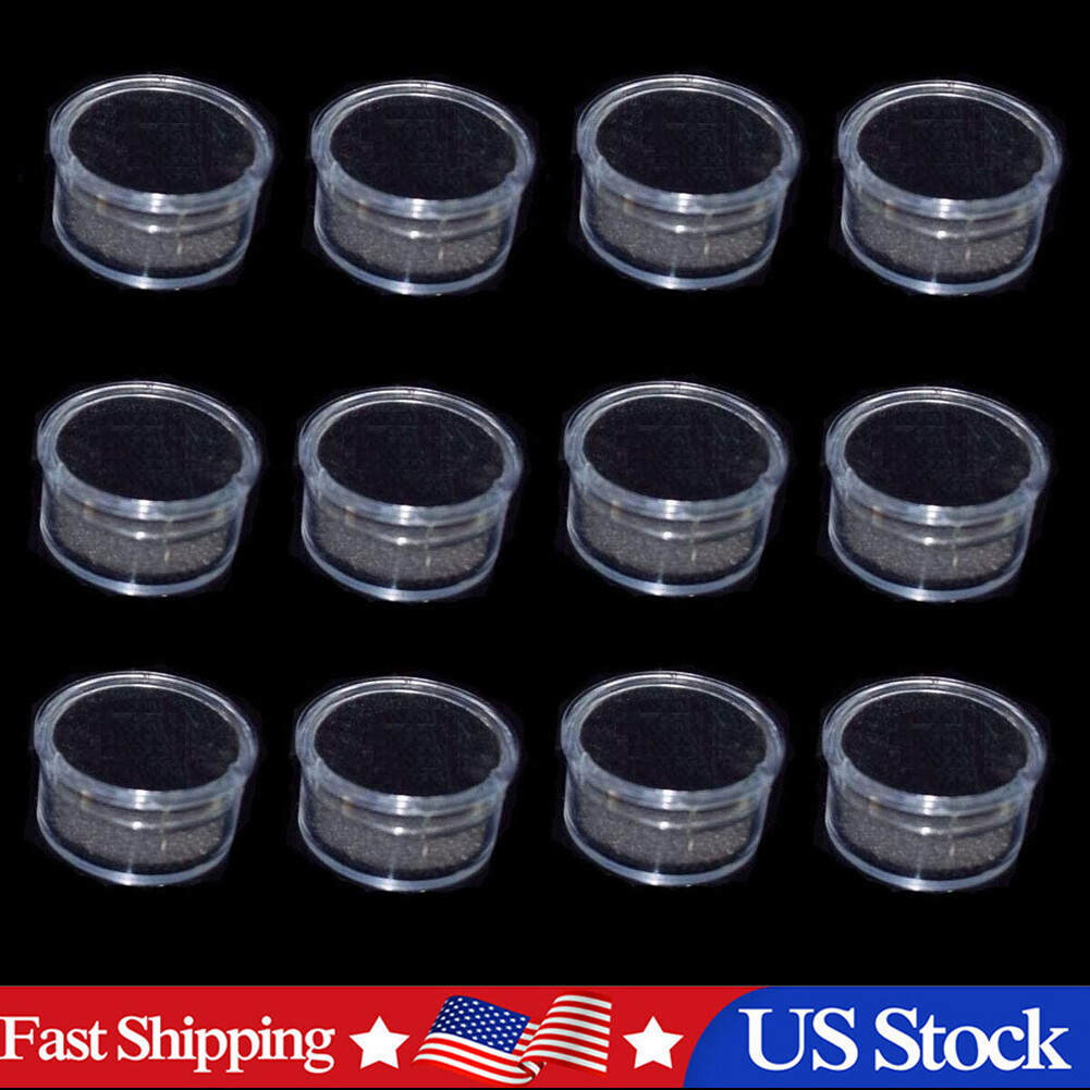 Transparent Gems Display Collection Storage Box Jewelry Loose Diamond Container