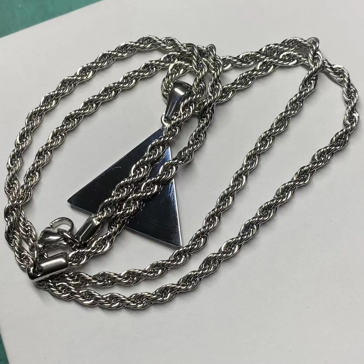 Fashion Boutique Stainless Steel Necklace Hip Hop Style Male and Female Couple N