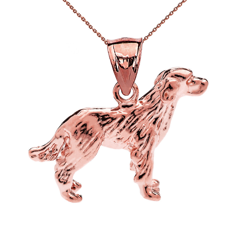 Gold Boxer Pendant Necklace (Available in Yellow/Rose/White Gold)