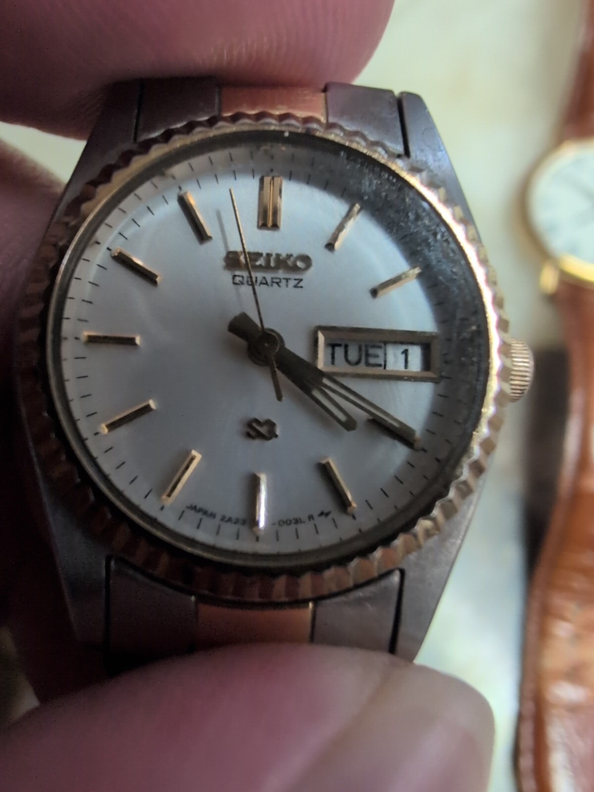 Seiko Watch Womens 2A23-0039 Needs Battery Returns Accepted
