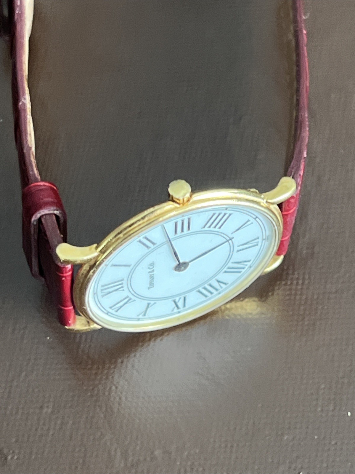 Tiffany and Co. 18K yellow gold wristwatch – Camille Fournet Paris Watch Strap