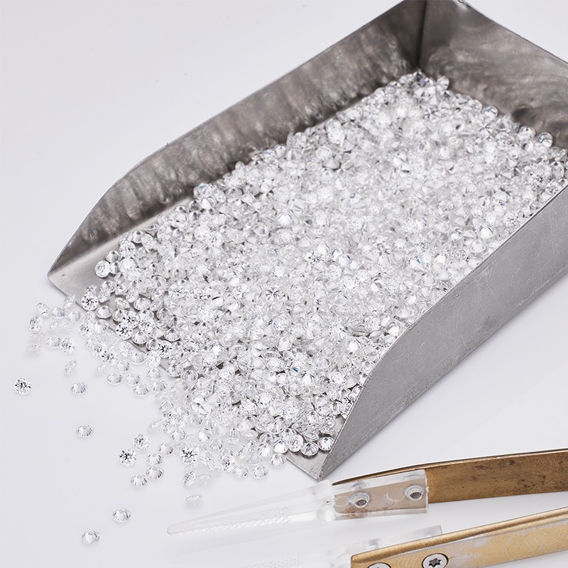 High Quality D Color Round 0.8-10mm VVS1 Moissanite Loose GRA Factory Directly