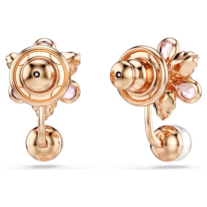 Swarovski Idyllia Earrings Crystal-like pearls mixed cut