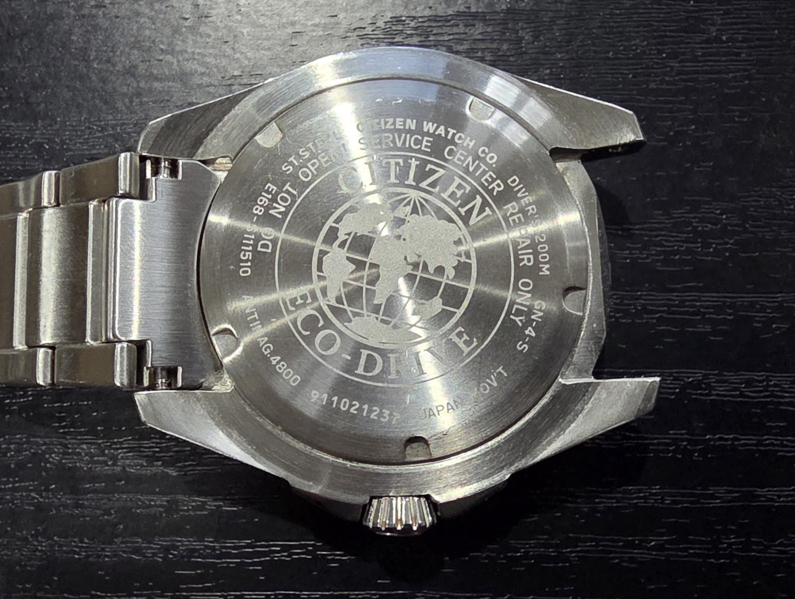 Citizen Promaster Diver BN0191-55L Eco-Drive + Upgraded Citizen Ratchet Clasp Ki