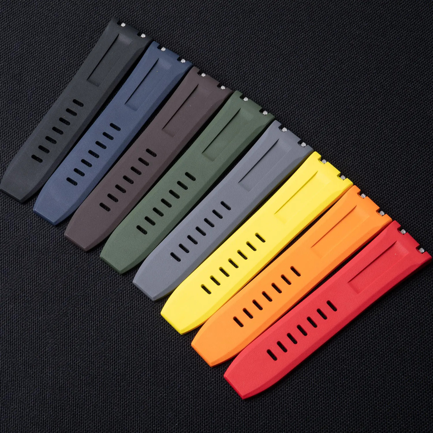 Quick Change FKM Rubber Strap Band Fits Audemars Piguet Royal Oak Offshore Diver