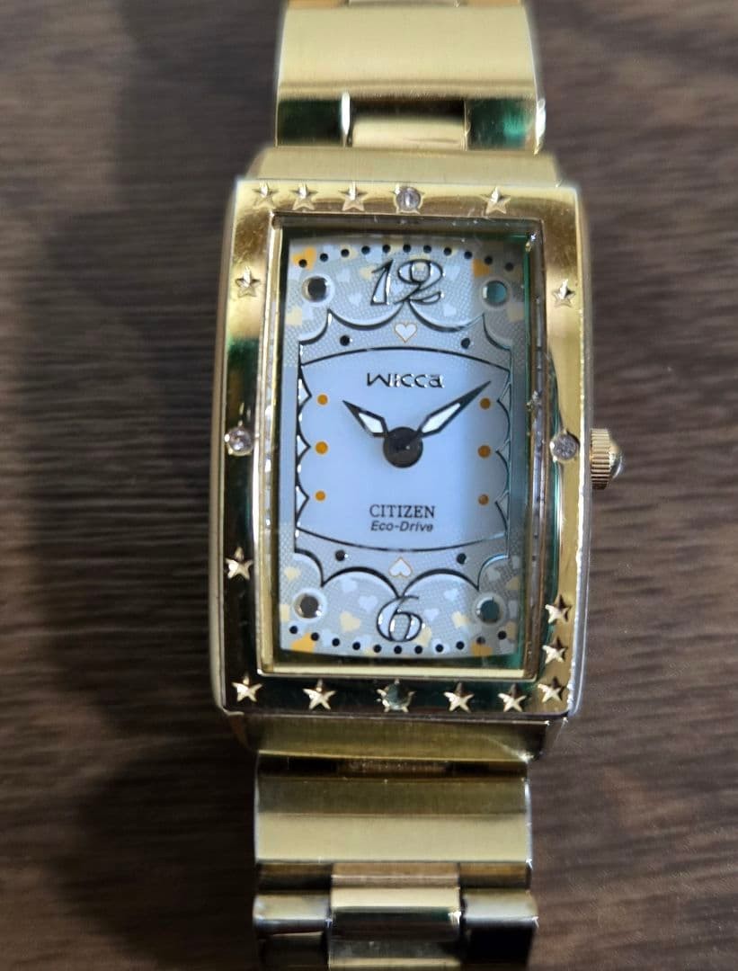 wicca wristwatch, CITIZEN Solar Tech [Operation confirmed]