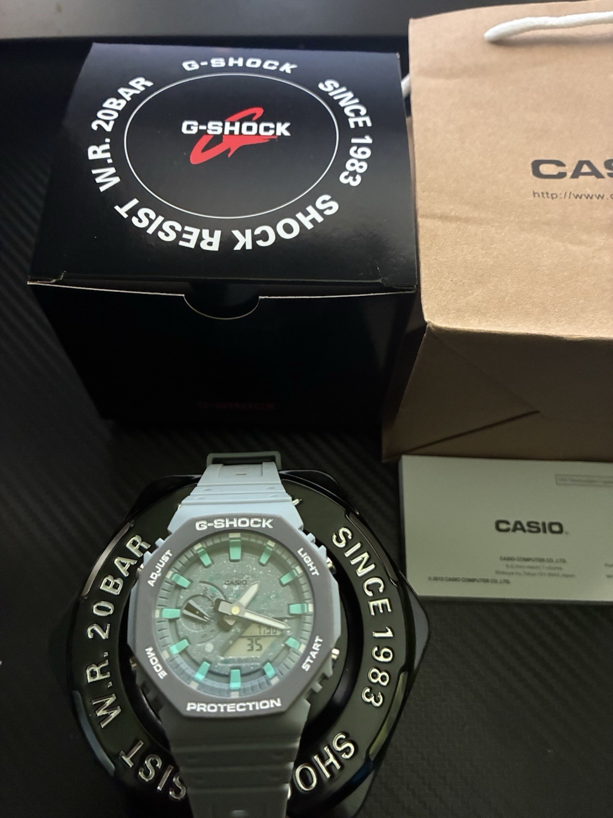 Casio G-Shock Digital Watch GA2110ET-8A/GA2100 Grey