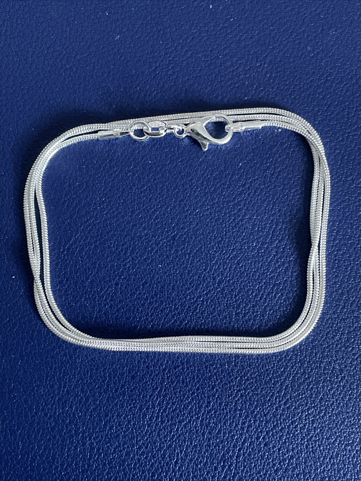 1mm Thick 22 Inch 55 cm Long 925 Sterling Silver Snake Chain Necklace Unisex