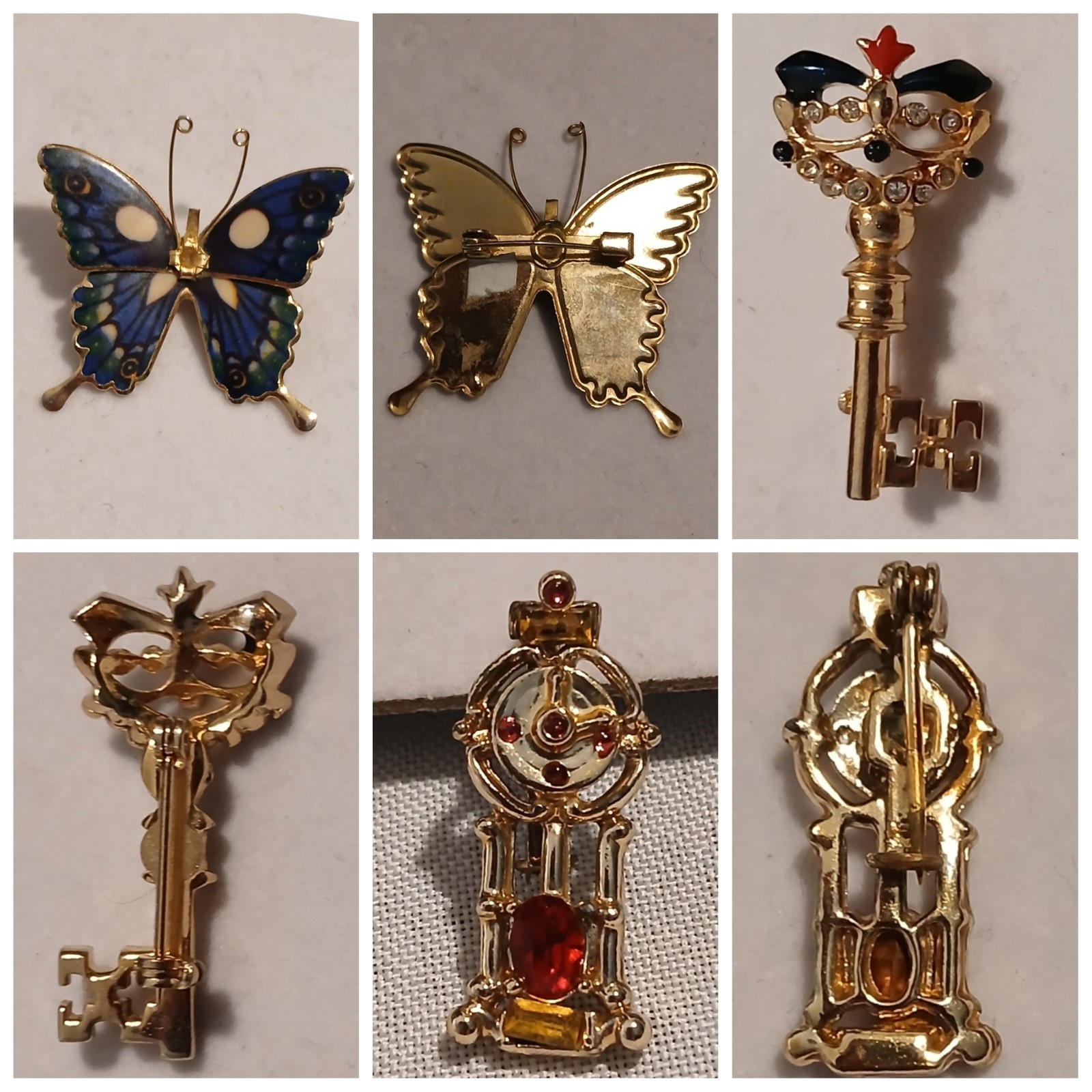 Mixed Vanity & Accessories Jewelry Lot (Includes Jewelry Box) More than 50 Pcs