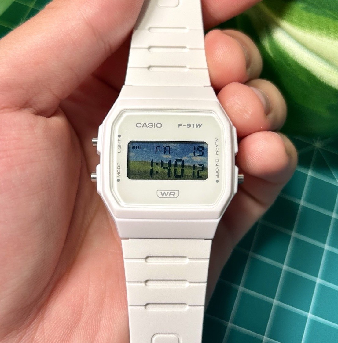 Custom Casio F91W Windows XP Mod