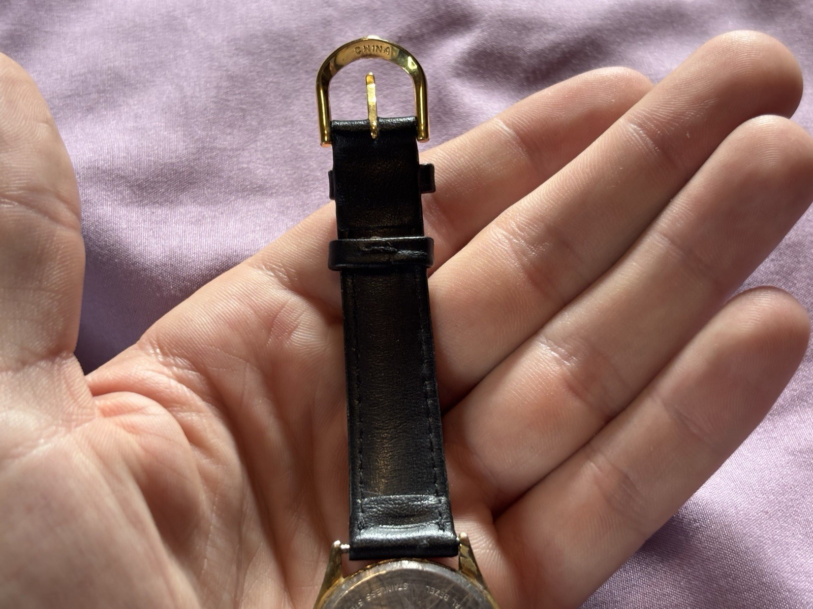 Vintage Pulsar Watch Mens 717300 Japan Y147-6020 For Parts Not Working As Is