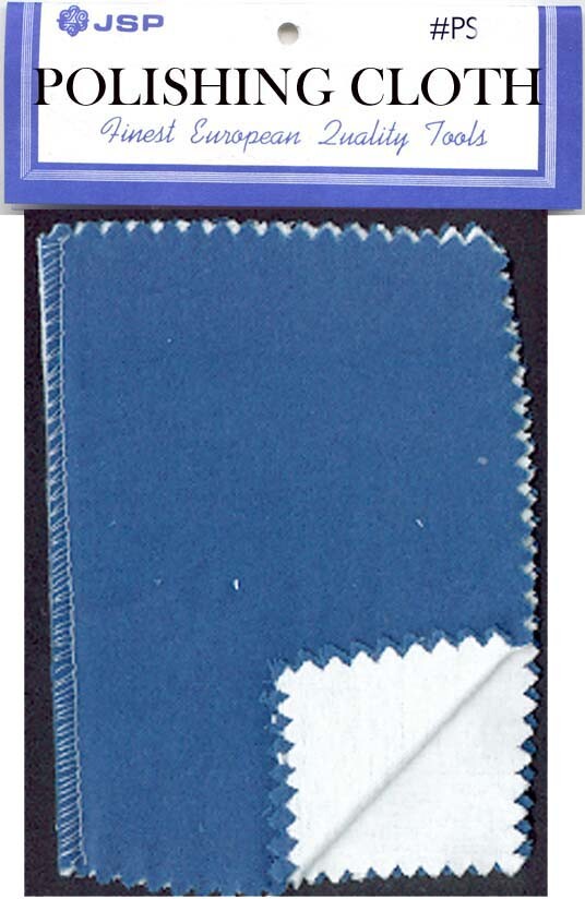 JEWELERS POLISHING CLOTH 12″x15″ Blue/white (ps219)