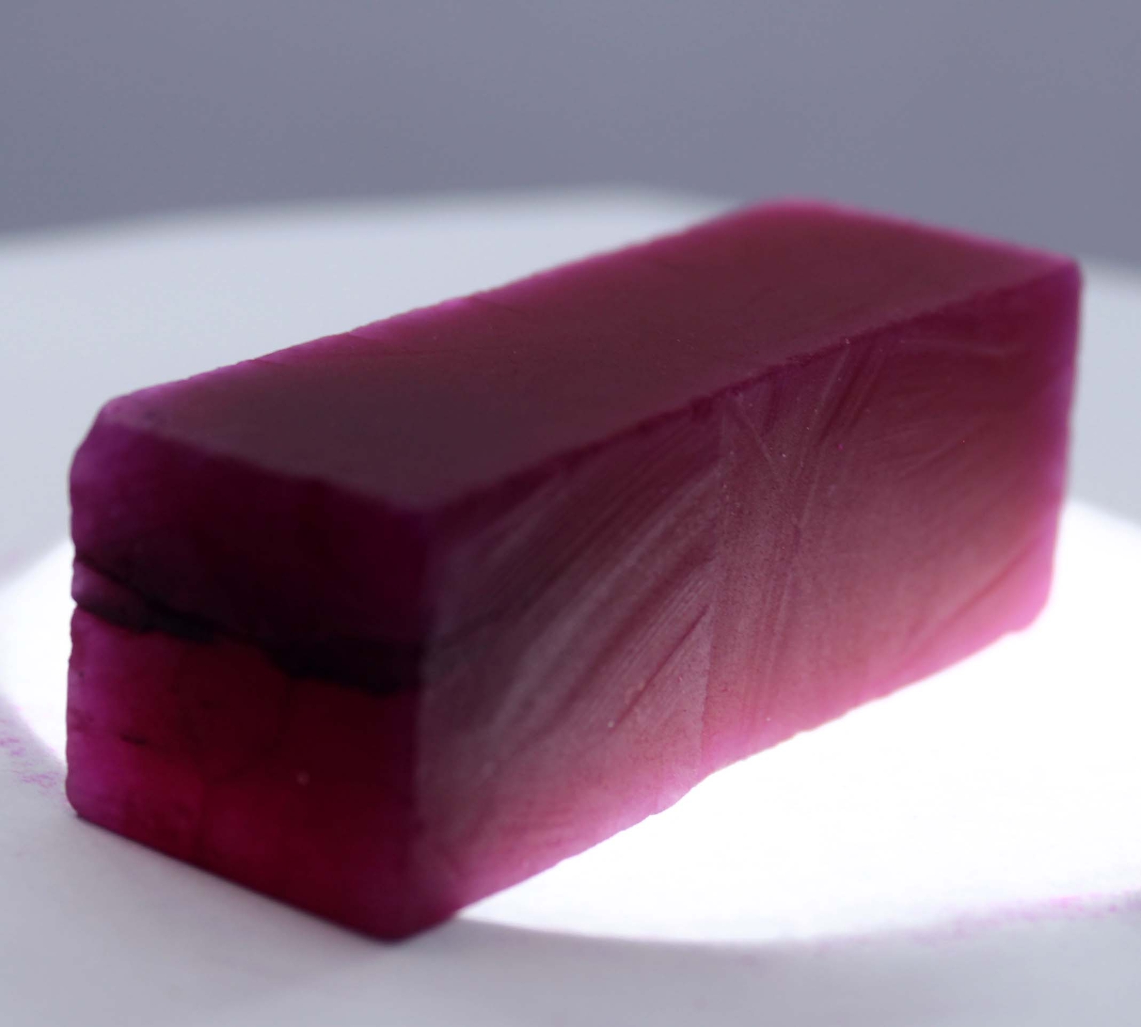 Natural 399 Ct Ruby Huge ROUGH Earth Mined CERTIFIED Red Loose Gemstone