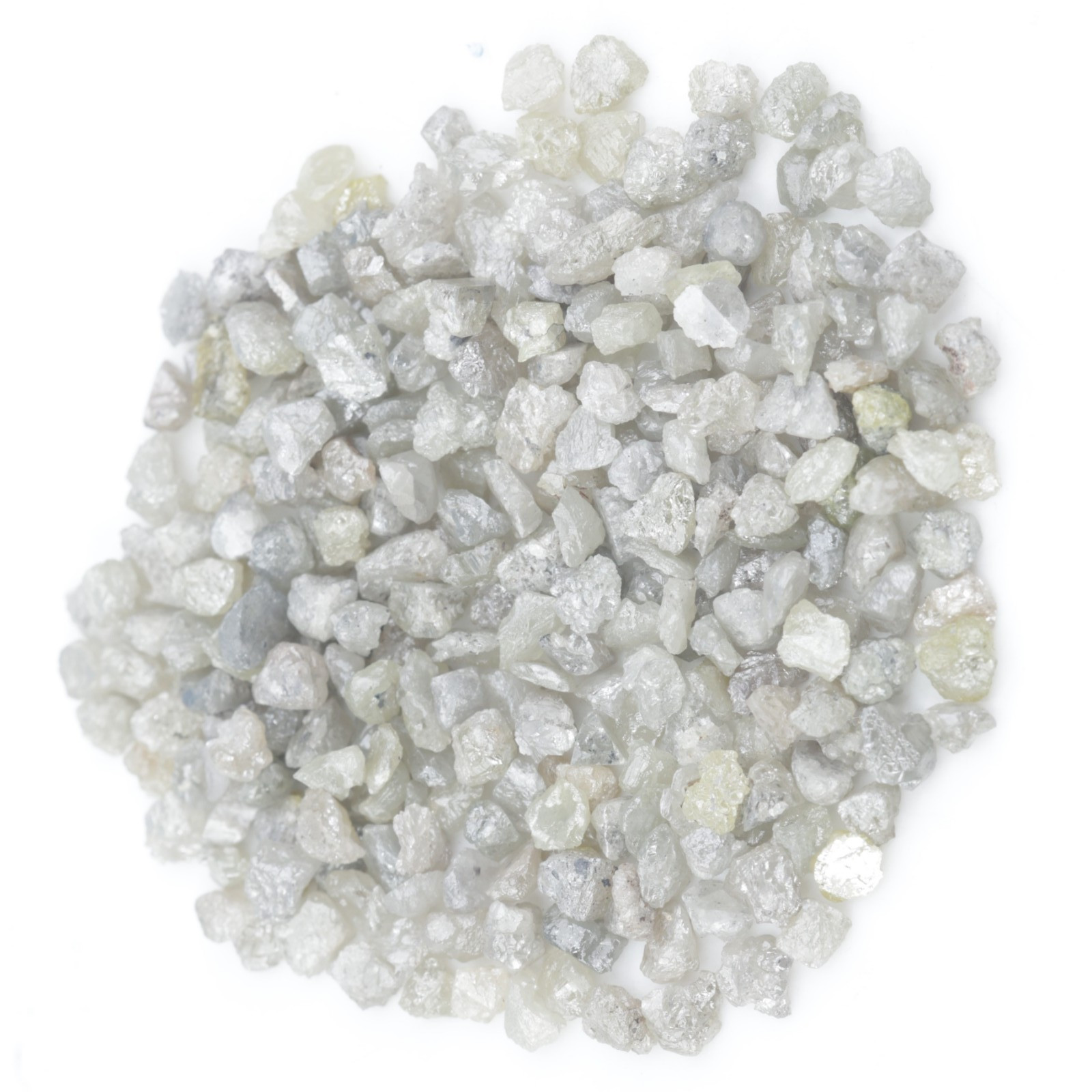 6.00Ct White Rough Diamond Lot Natural Loose Raw Uncut Diamond For Fine jewelry.
