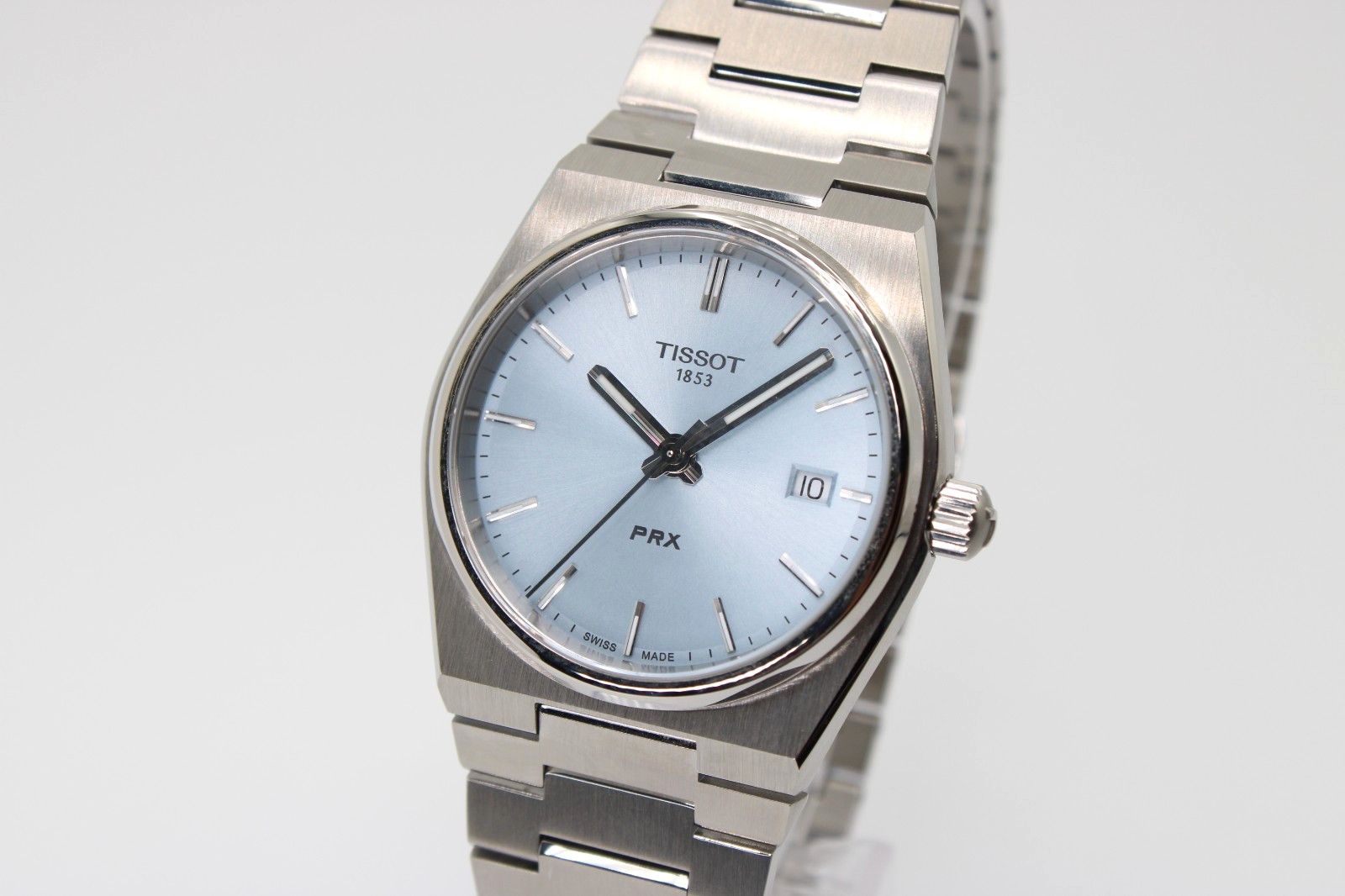 TISSOT PRX T137.210.11.351.00 Quartz Light blue Dial Unisex Watch 35mm