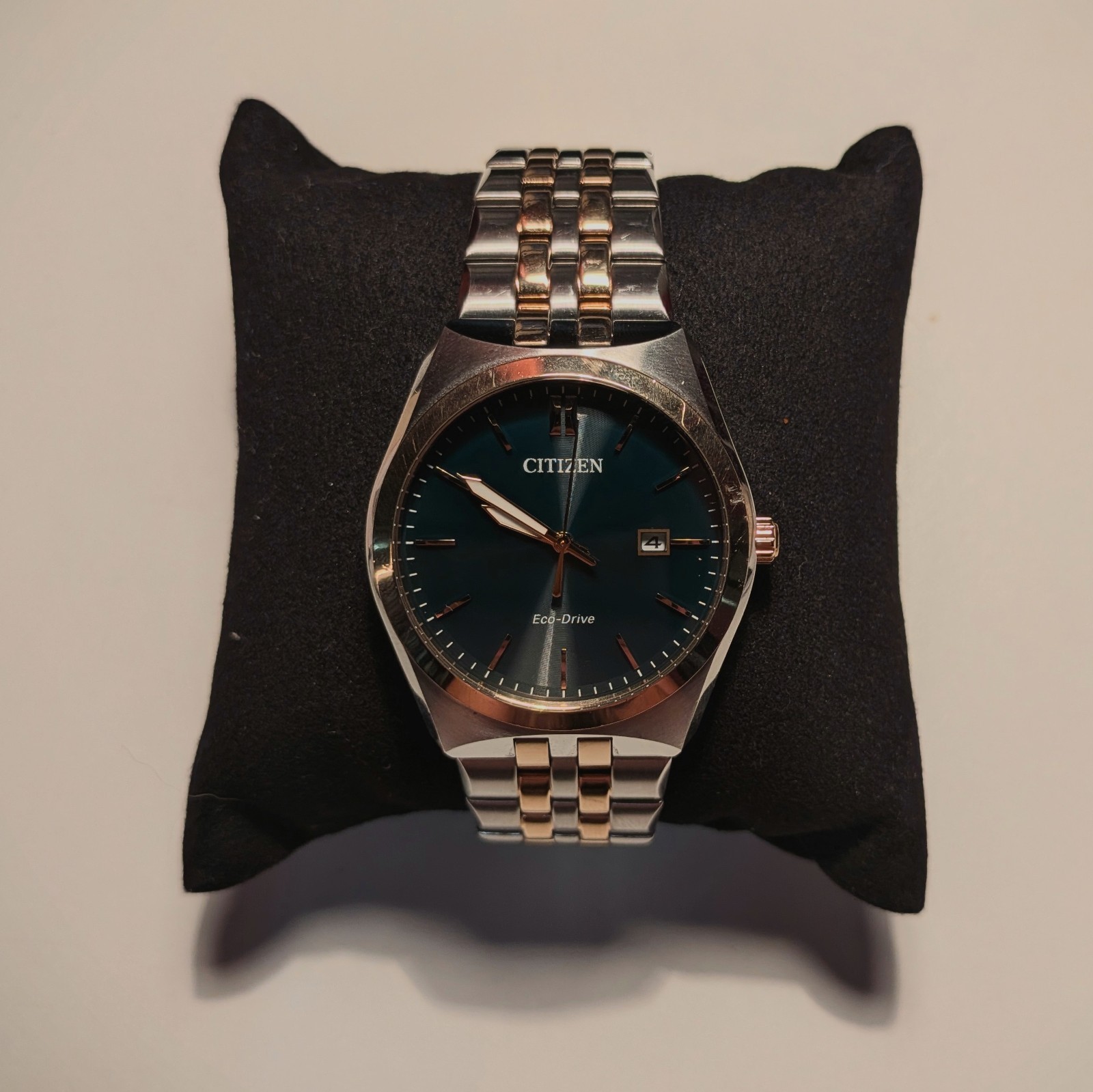Citizen Corso Eco-Drive Formal Mens Watch with a Green Dial