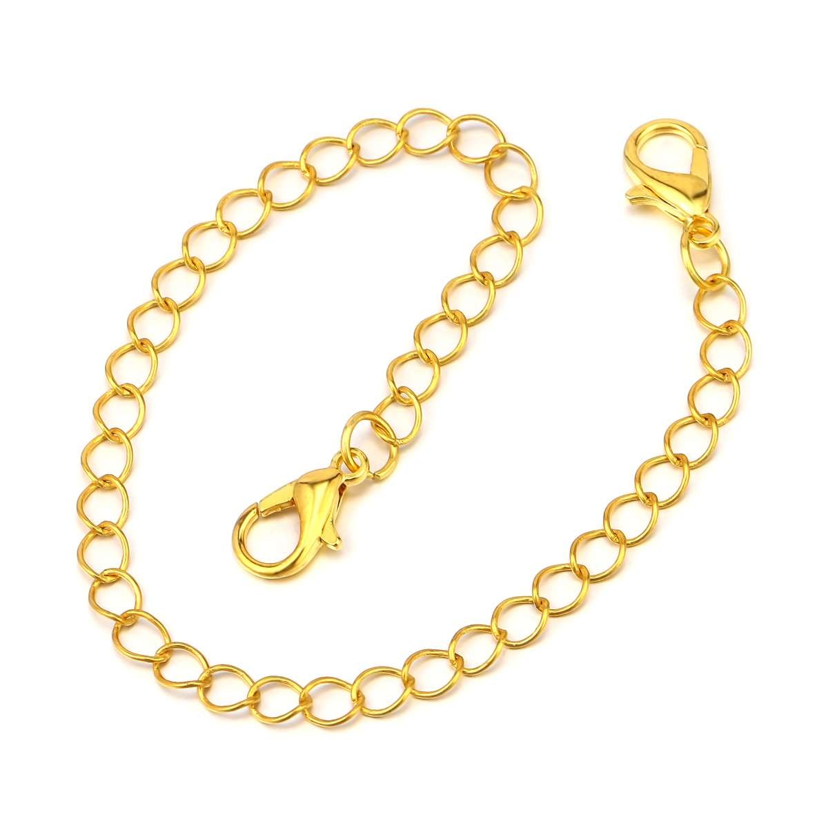 12pcs Extender /Safety Chain Extender Necklace Bracelet Lobster lock 2″ To 6″
