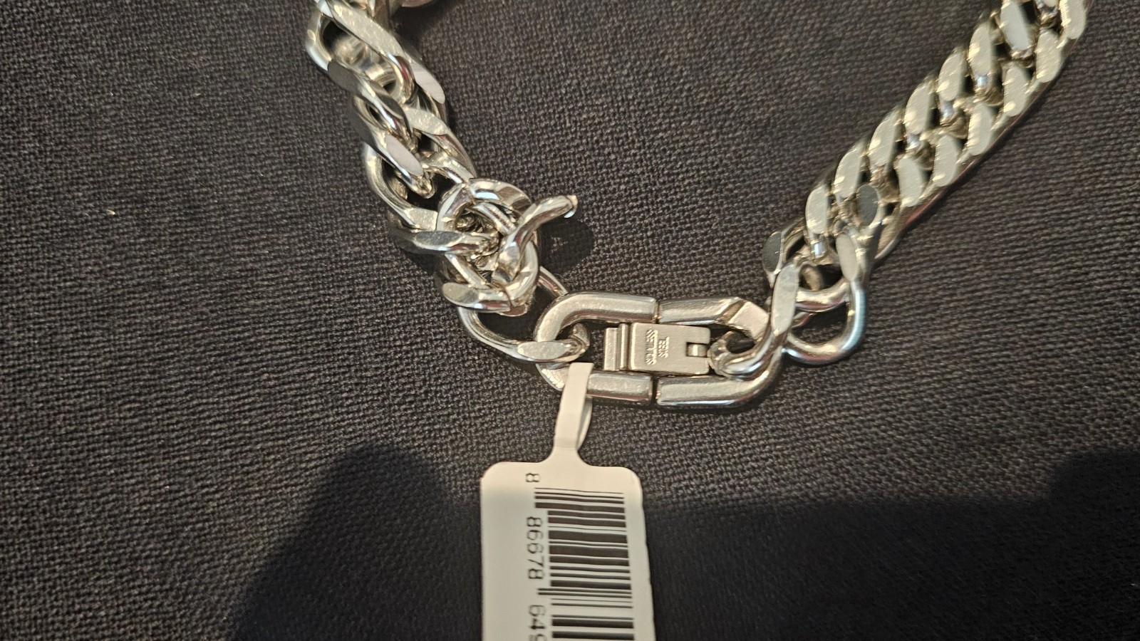 Invicta Elements Men’s Ultra Chain Bracelet Silver Tone 80815