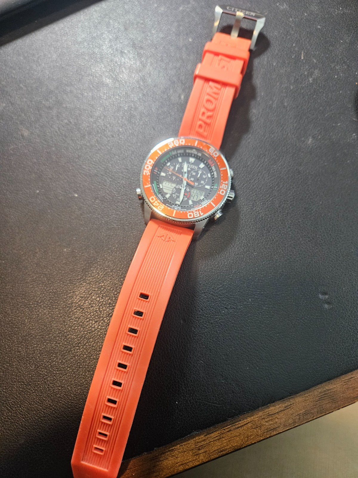 Citizen Eco-Drive Promaster JR4061-00F Sailhawk Men’s Dual Time Chronograph