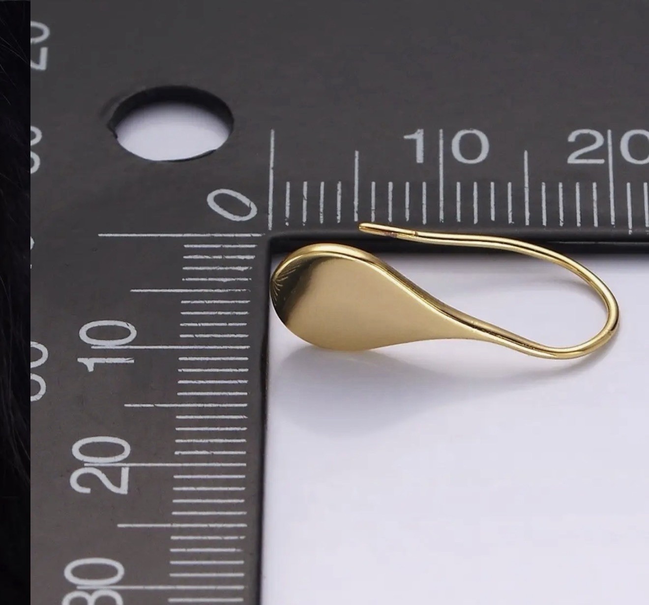 NEW! French Minimalist 14K Gold Filled Teardrop Minimalist French Hook Earrings