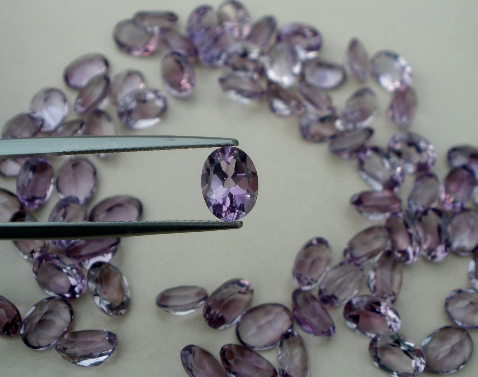 Amethyst Oval Loose Faceted Natural Gem 8x6mm
