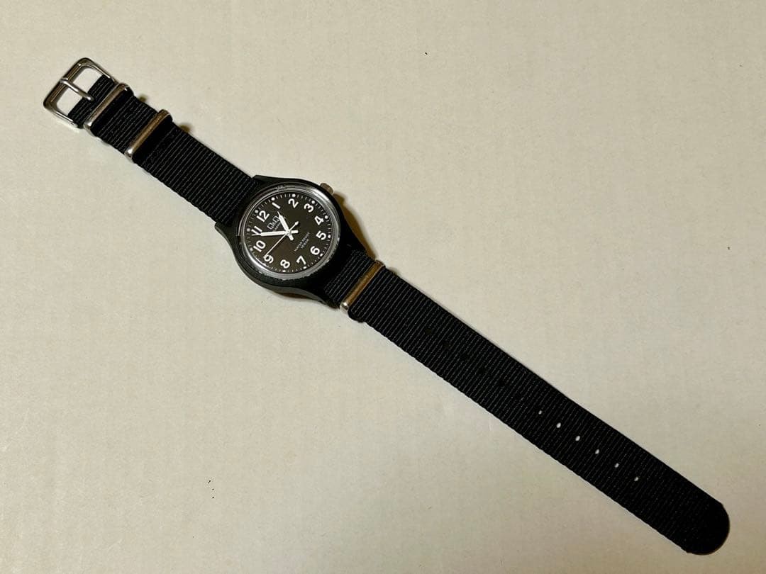 Q&Q Solar Powered Watch, Black E05A-001VK nu