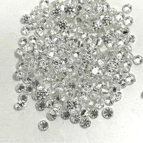 101 PCS Loose Lab Grown CVD Diamond 3.00 MM Round D Color, IF CLARITY Certified