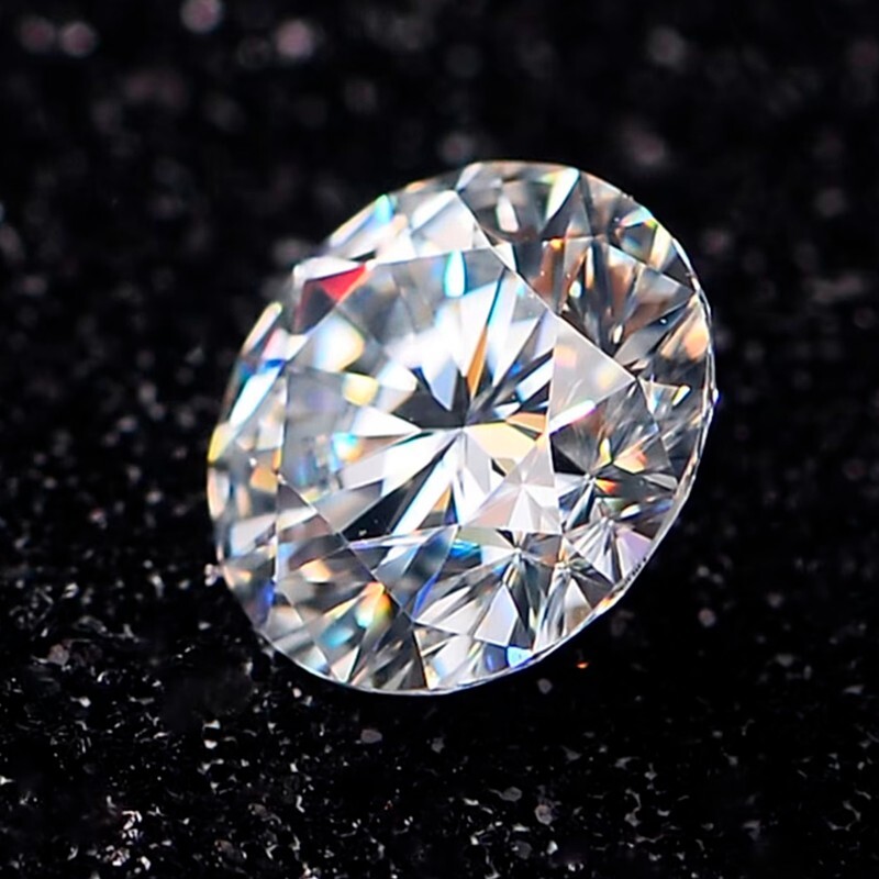 0.1-5ct D Color VVS1 Round Cut Loose Moissanite Real Gem Diamond Stone W/ GRA