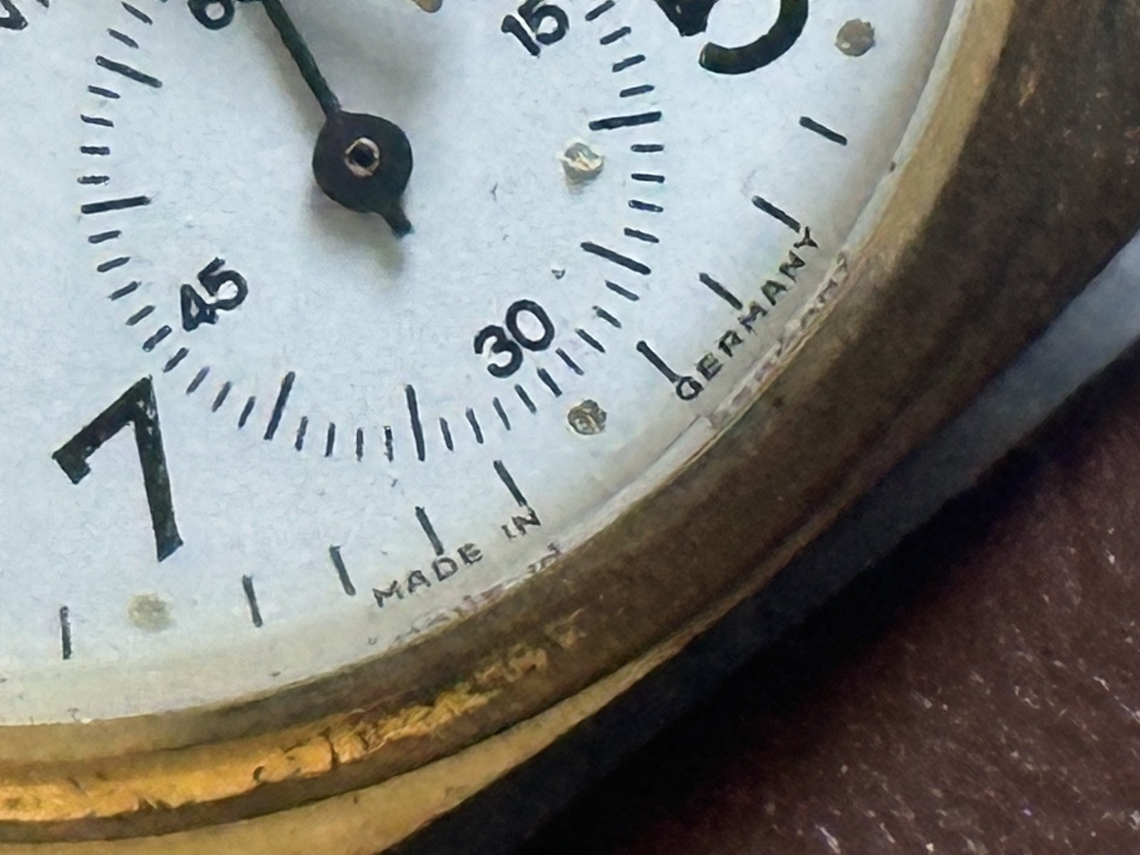 Kienzle Alfa Mécanique à remontage manuel Laiton plaqué or 31 mm