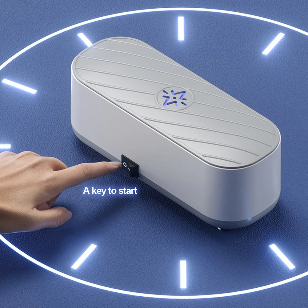 USB Rechargeable Glasses Jewelry Cleaner Cleaning Portable Device
