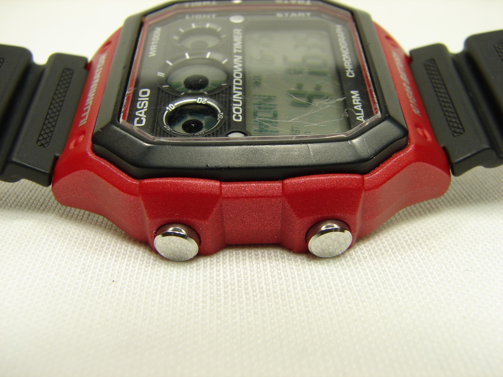 Mens CASIO Illuminator AE-1300WH & AE-1200WH Digital Watches Lot